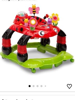 Delta Children Lil' Play Station 4-in-1 Activity Walker - Sadie the Ladybug